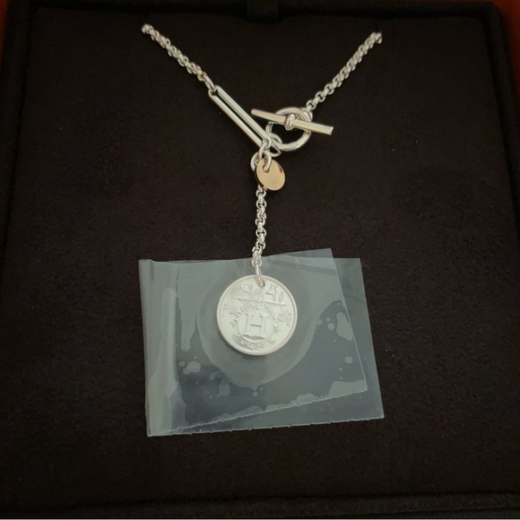 New! Authentic Hermès Ex-Libris pendant, small model - Picture 5 of 8